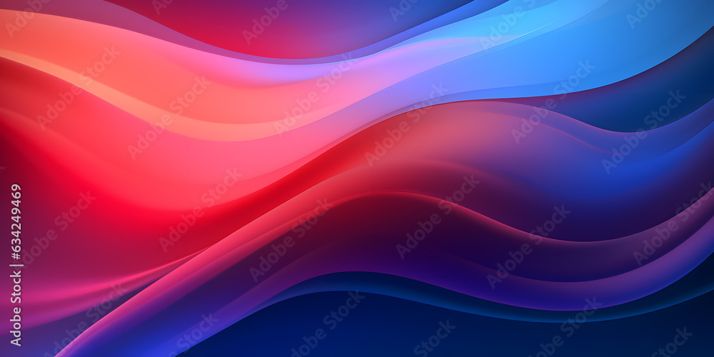 Obraz premium Gradient Dreams. Abstract Background with Smooth Color Transitions