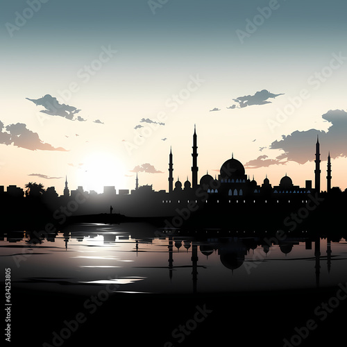 Mosque Silhouette