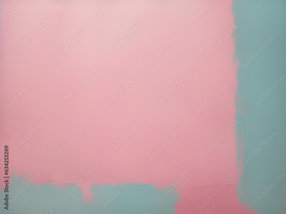 Pink and blue abstract background with empty space for text or image. AI generated