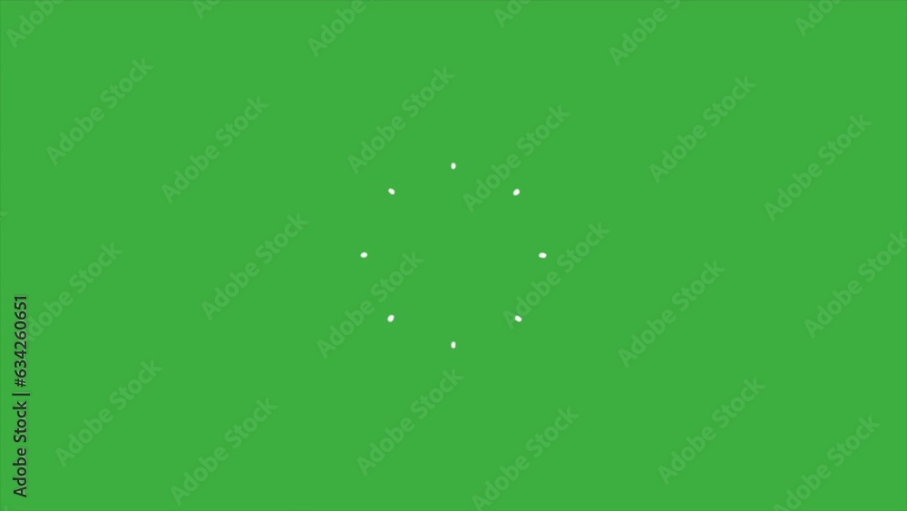 A video animation loop element effect cartoon ice crystal on green screen background A video animation loop element effect cartoon ice crystal on green screen background
