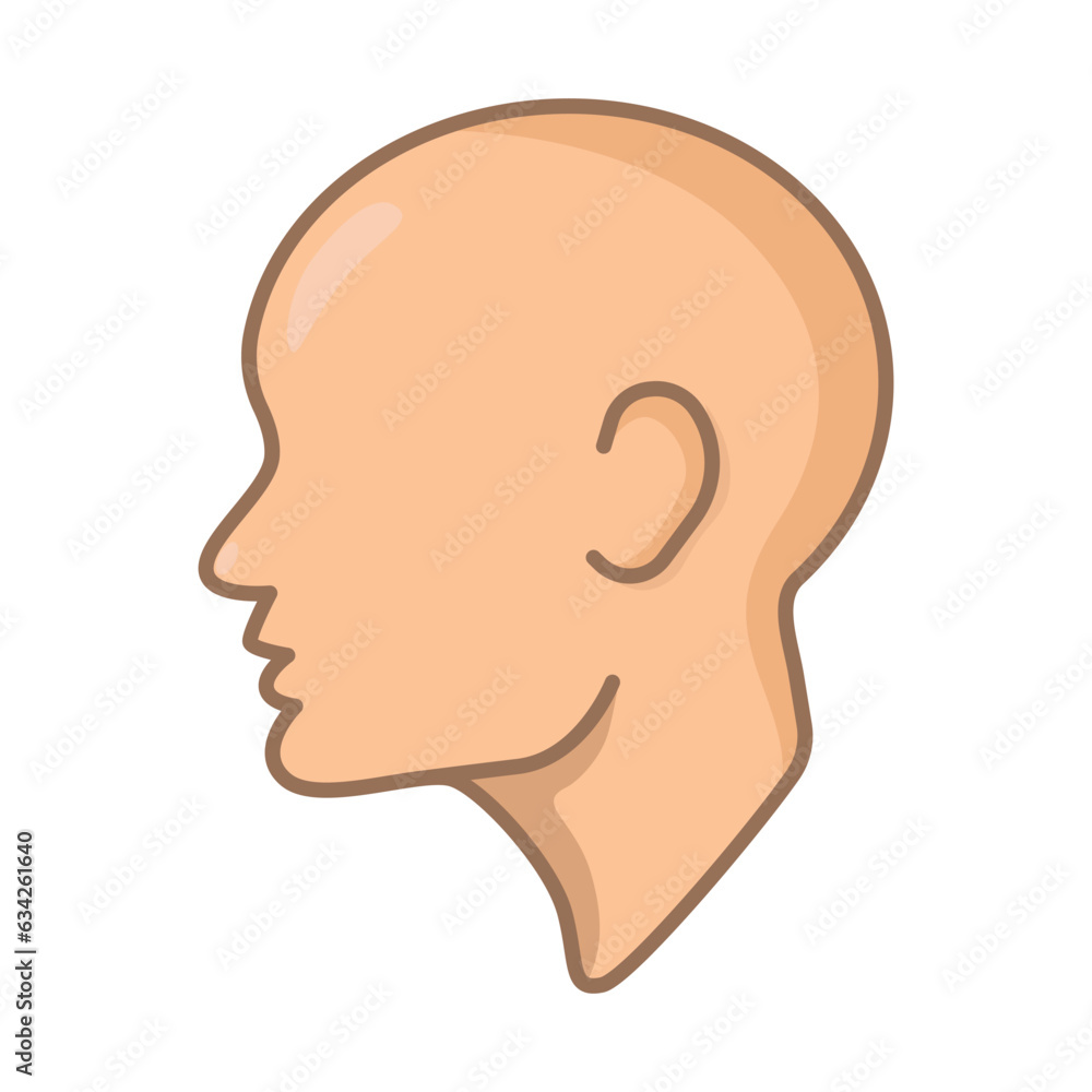 Face avatar profile icon vector on trendy style for design and print Face avatar profile icon vector on trendy style for design and print