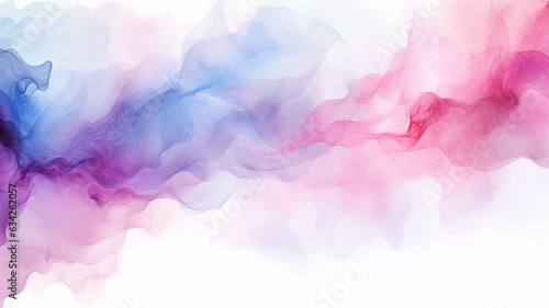 light watercolor abstract background gentle gradient pastel softcolor pink white and blue blank drawing painting