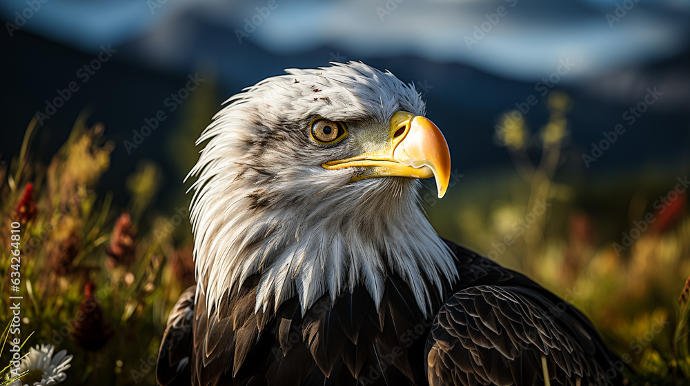 Obraz premium portrait of a eagle