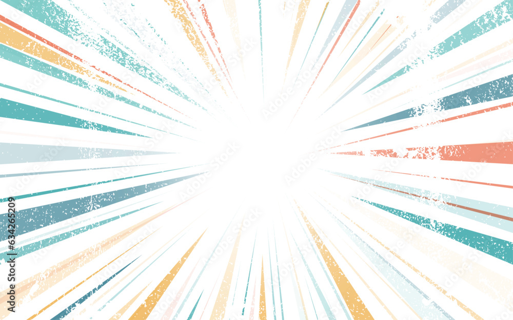 Obraz premium Abstract rays background. Grunge retro sunburst background. Abstract vintage vector background.