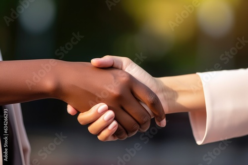 A Close Up Of Two People Shaking Hands. Business Deals, Conflict Resolution, Friendship, Negotiation, Trust, Politeness, Connection, Reconciliation