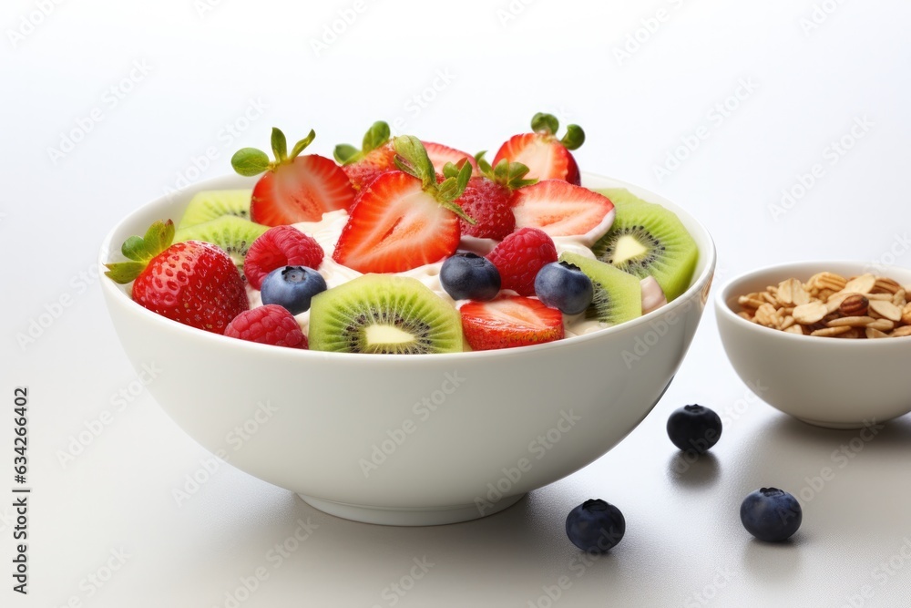 A Bowl Of Fruit And A Bowl Of Cereal. Fruit Nutrition, Cereal Nutrition