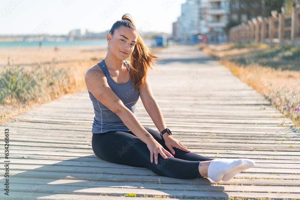 Young pretty sport woman doing yoga Young pretty sport woman doing yoga