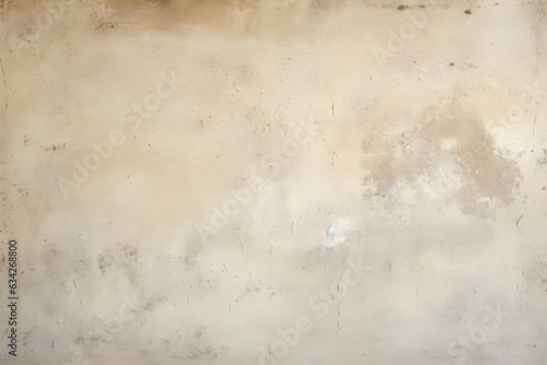 Colour old concrete wall texture background. Close up retro plain cream color cement wall background texture