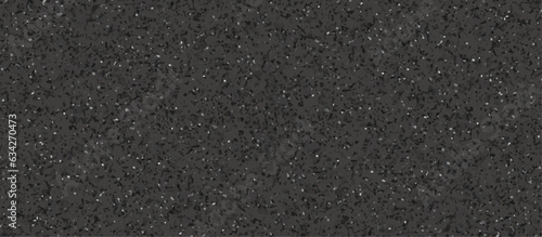 Terrazzo floor seamless pattern. texture of classic italian style, Beautiful black terrazzo stone texture background. surface of terrazzo floor texture abstract background.	