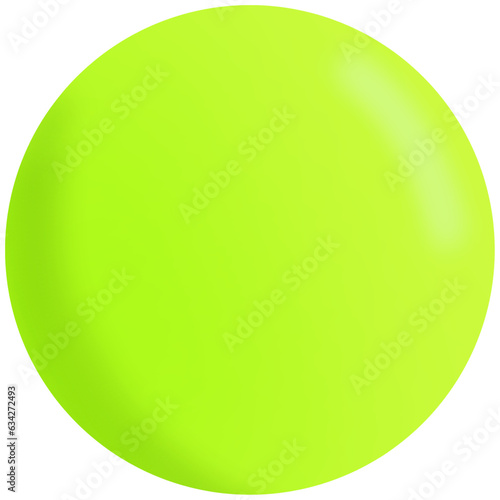 green glass sphere