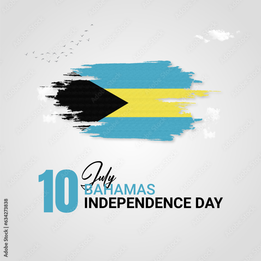 Bahamas Independence day Design