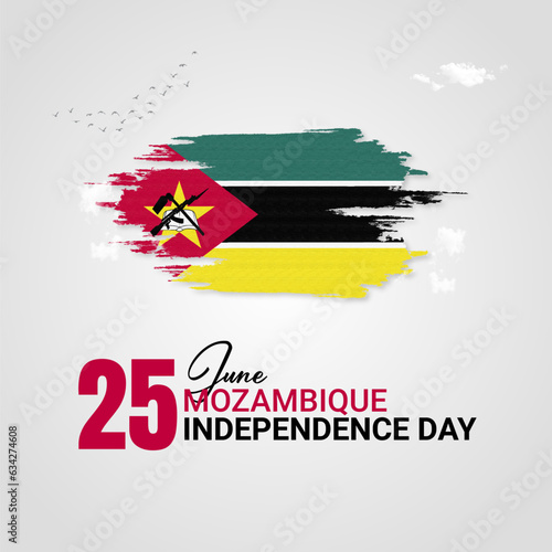 Mozambique Independence day Design