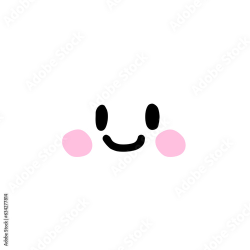 Cloud cartoon icon in pixel style