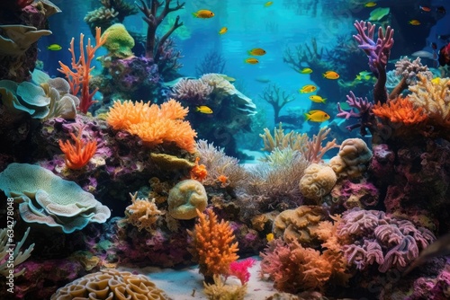 Vibrant underwater world