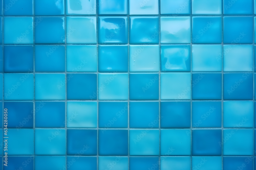Blue tile wall chequered background bathroom floor texture Blue tile wall chequered background bathroom floor texture
