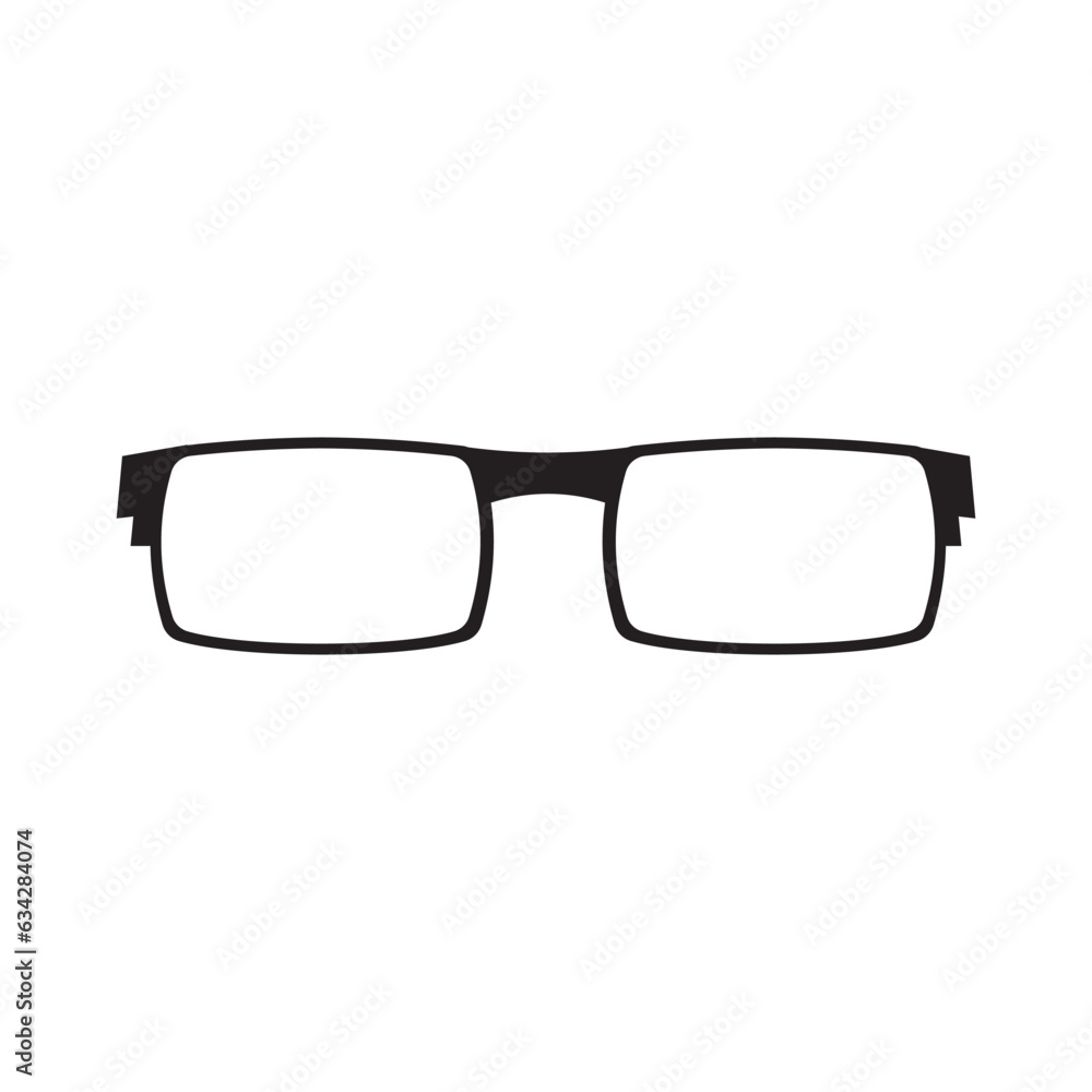 glasses icon vector glasses icon vector