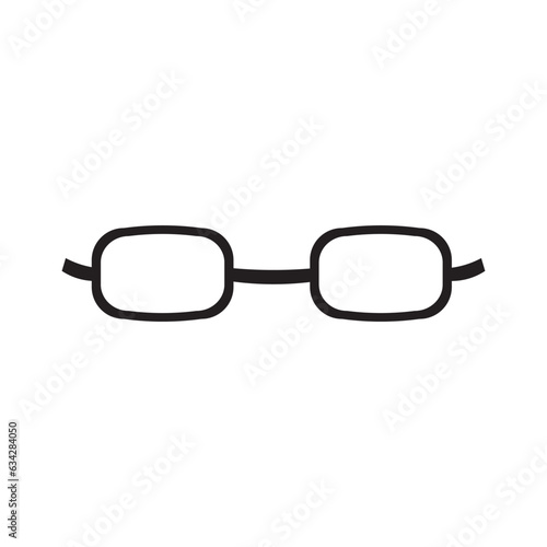 glasses icon vector