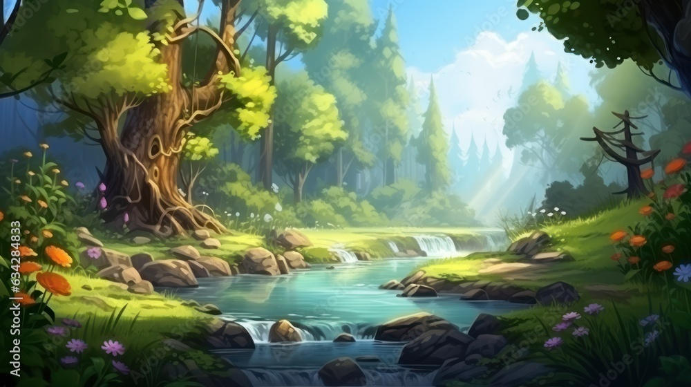 Fantasy RPG Land Game Art Fantasy RPG Land Game Art