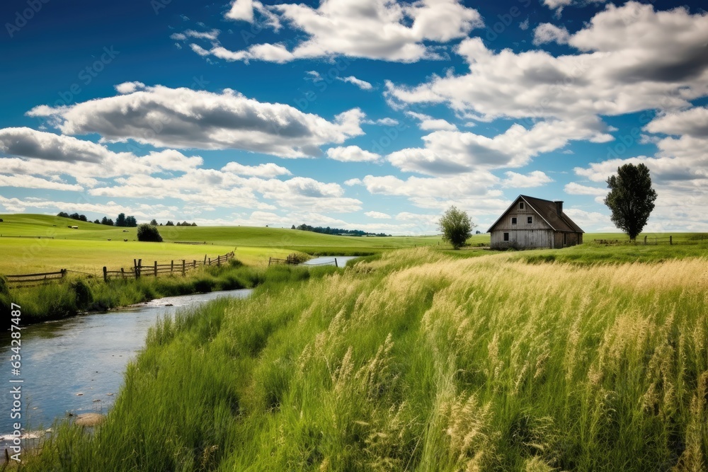 Obraz premium Rural Farmland