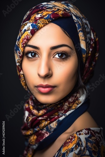 shot of a young muslim woman wearing a headscarf