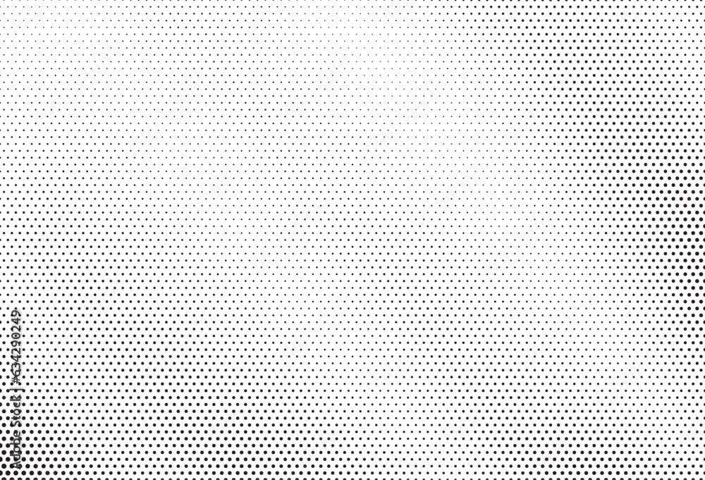 Halftone vector background. Monochrome halftone pattern. Abstract geometric dots background. Pop Art comic gradient black white texture. Design for presentation banner, poster, flyer, business card. Halftone vector background. Monochrome halftone pattern. Abstract geometric dots background. Pop Art comic gradient black white texture. Design for presentation banner, poster, flyer, business card.
