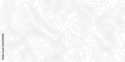 Background lines Topographic map. Geographic mountain relief. Abstract lines background. Contour maps. Vector illustration, Topo contour map on white background, Topographic contour lines.