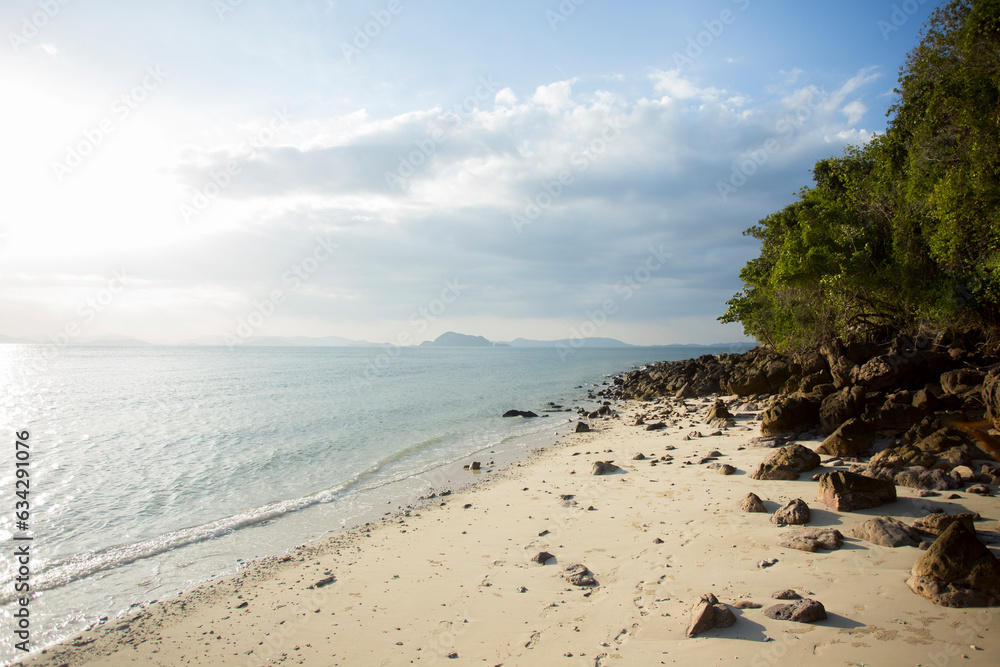 Views of a beautiful paradisiacal beach on the island of Ko Yao in the south of Thailand. Views of a beautiful paradisiacal beach on the island of Ko Yao in the south of Thailand.