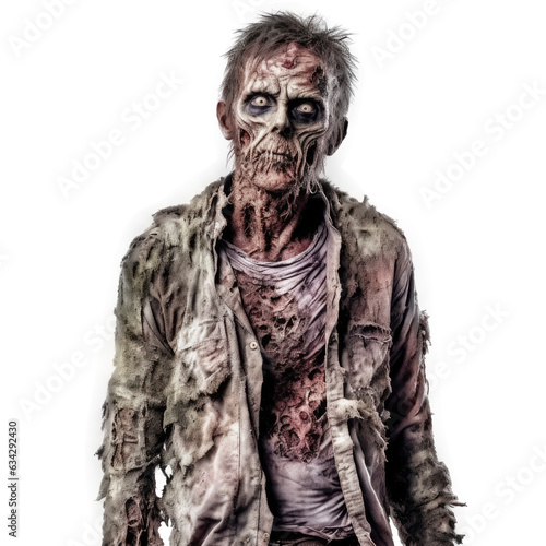 Zombie costumes and makeup , Halloween , Isolated On Transparent, PNG, HD