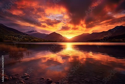 Sunset on the Lake © mindscapephotos