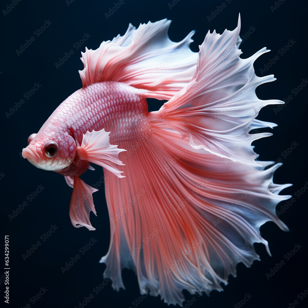 Obraz premium Siamese fighting fish in aquarium