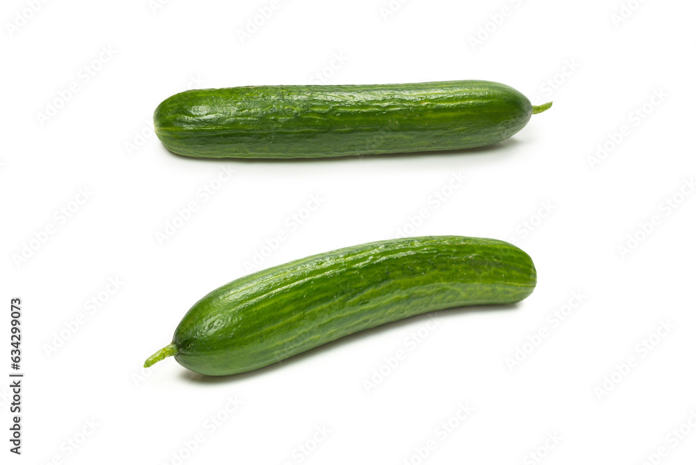 Cucumber isolated on white background. Cucumber isolated on white background.