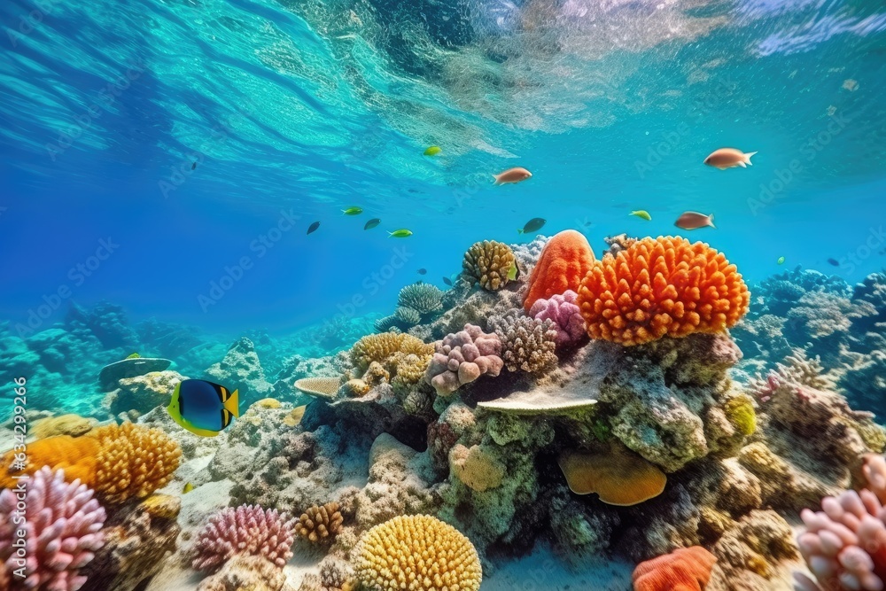 Fototapeta premium Coral Reef Oasis