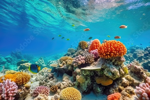 Fototapeta Naklejka Na Ścianę i Meble -  Coral Reef Oasis
