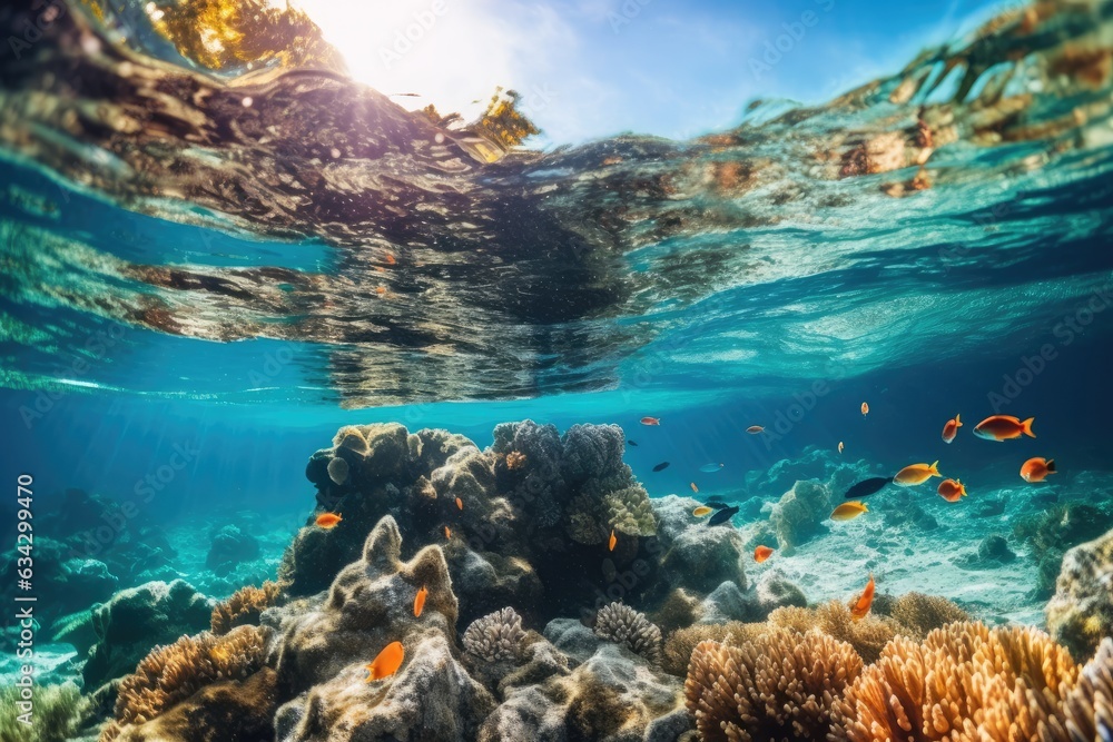 Obraz premium Coral Reef Oasis