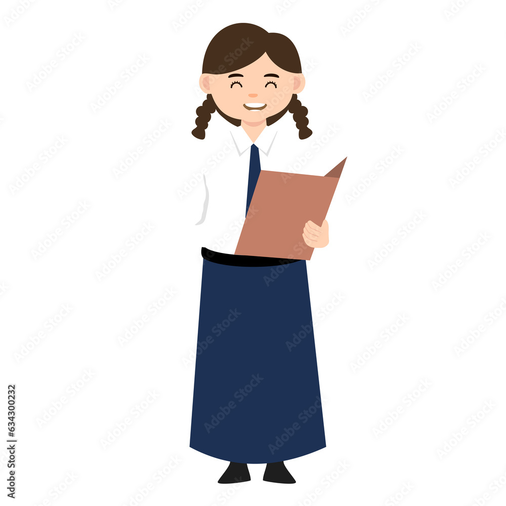 Indonesian junior high school students. Indonesian students in Indonesian school uniform. Indonesian junior high school students. Indonesian students in Indonesian school uniform.