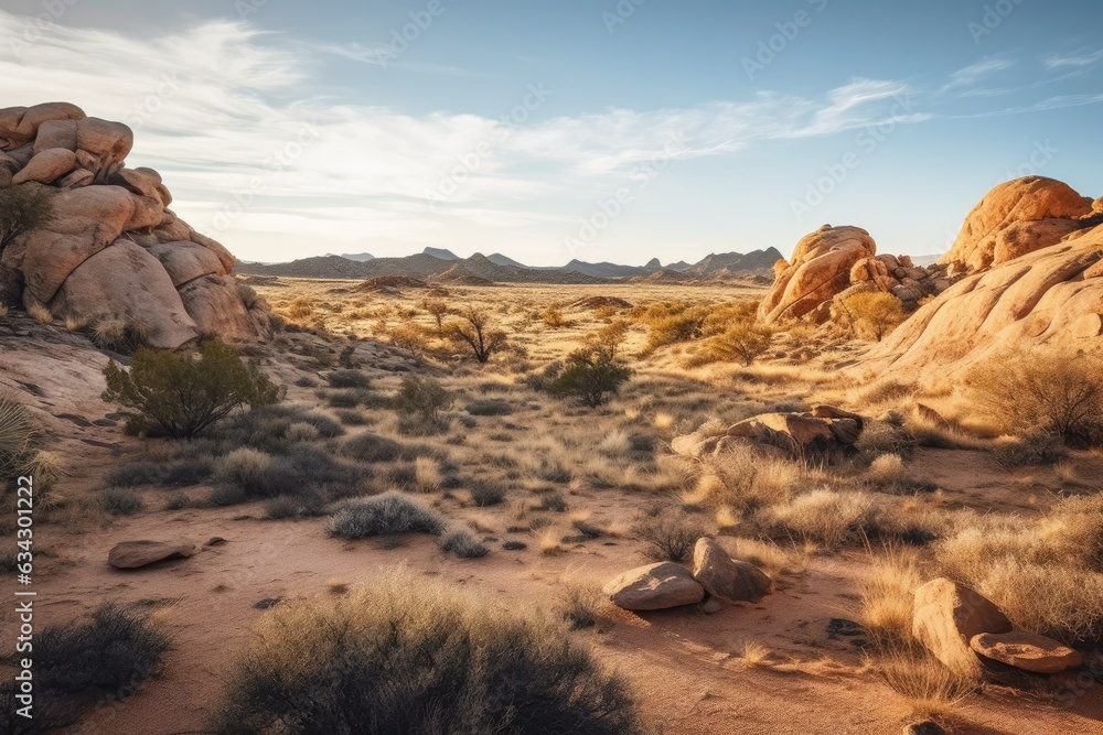 Rocky Desert Landscape