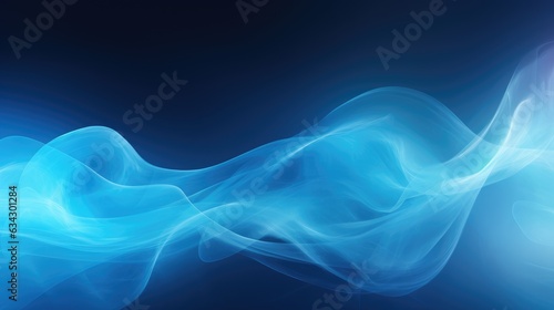 Ultra Wide Abstract Blue Background