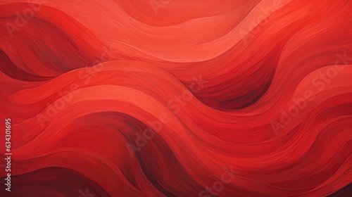 Waves in Crimson Colors