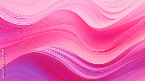 Waves in Hot pink Colors