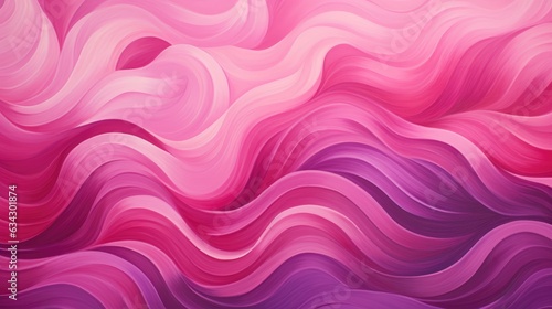 Waves in Hot pink Colors