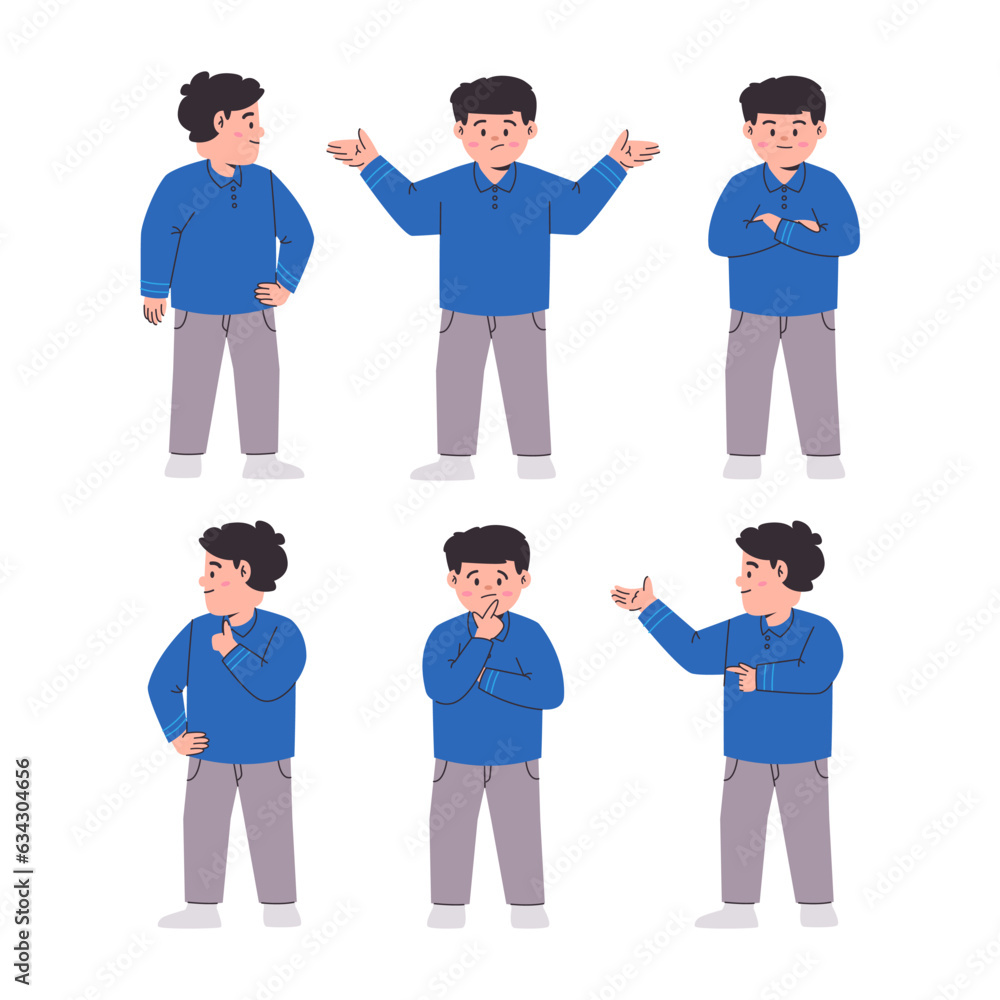 young man posing pose side view face expression and wear blue clothes and shoes casual stylish apparel set collection expression full body young man posing pose side view face expression and wear blue clothes and shoes casual stylish apparel set collection expression full body