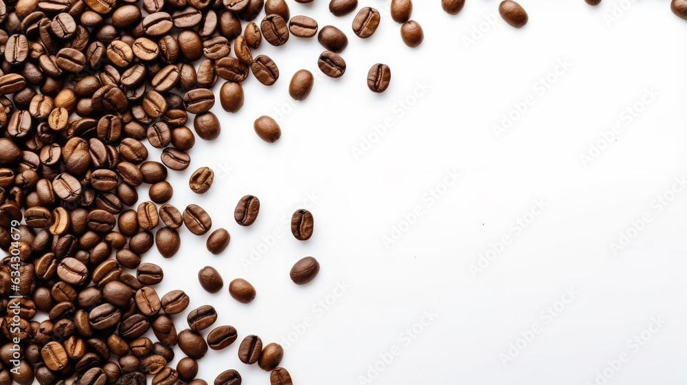 Obraz premium Coffee Beans Abstract Background