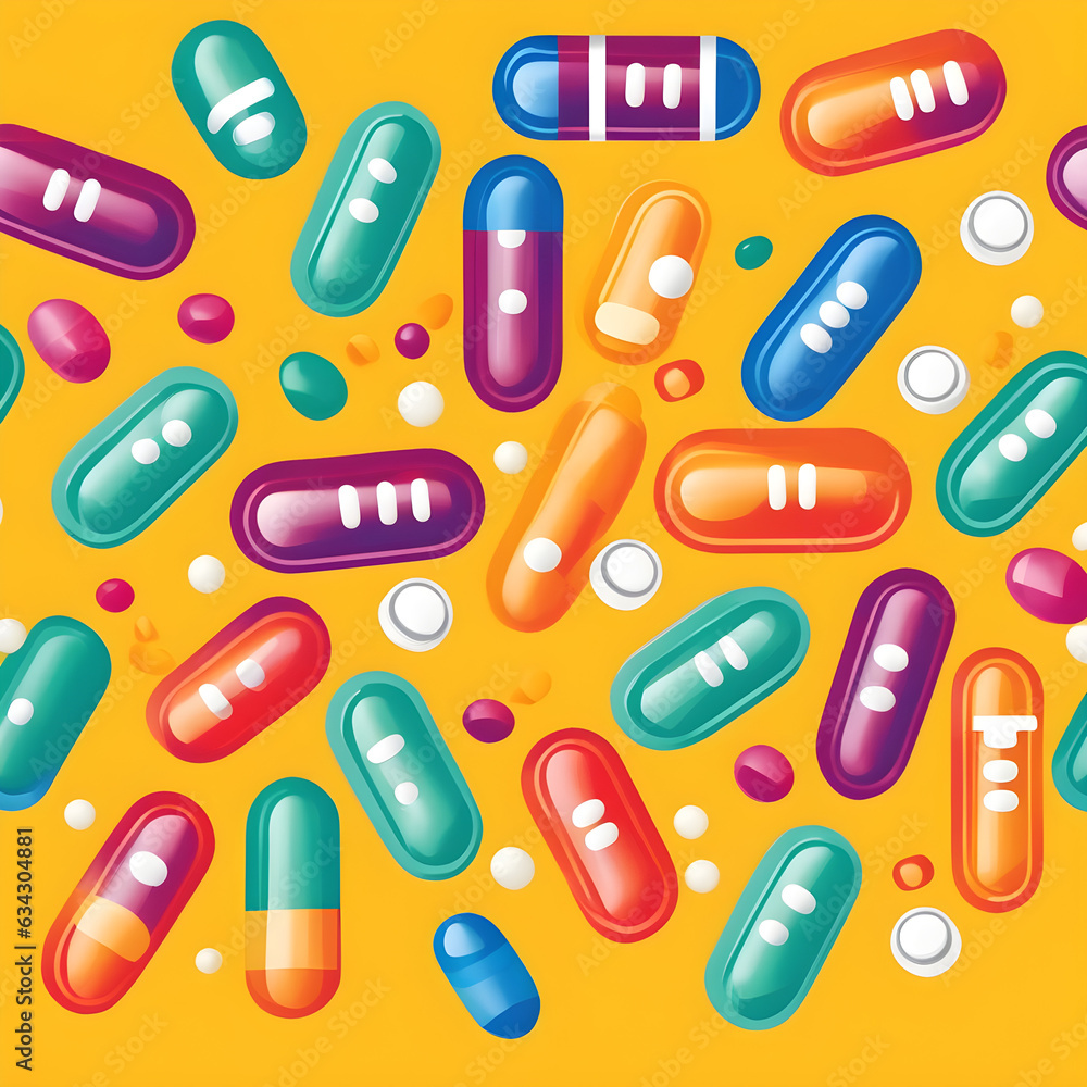 whimsical pharmacy mark featuring playful pill whimsical pharmacy mark featuring playful pill