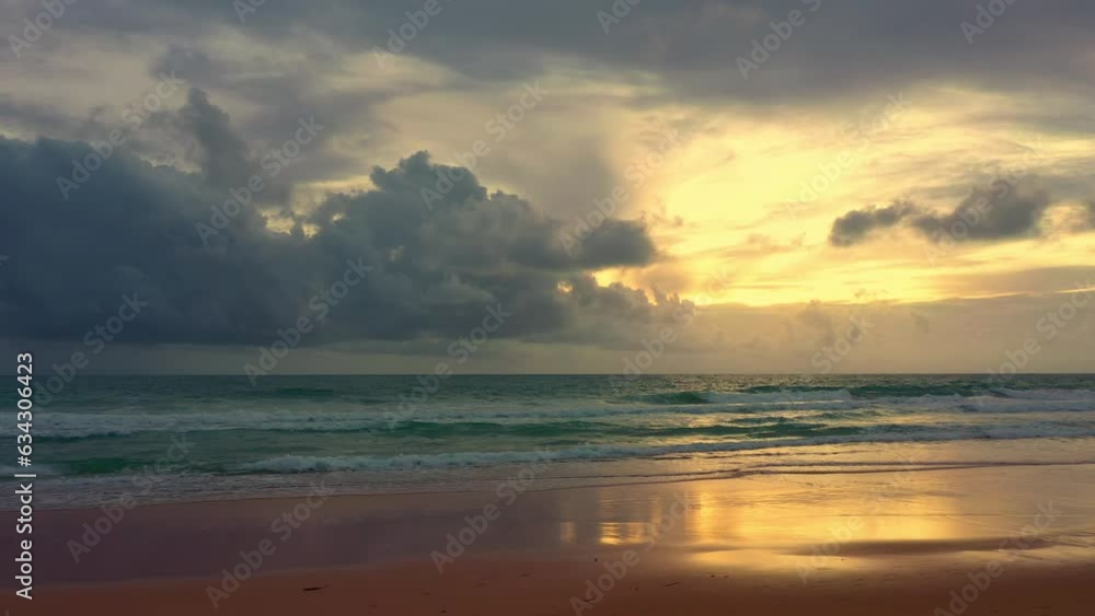 scene romantic sunset at Karon beach...aerial view scene romantic sunset at Karon beach. abstract nature background..Sunset with sweet color light rays and other atmospheric effects. scene romantic sunset at Karon beach...aerial view scene romantic sunset at Karon beach. abstract nature background..Sunset with sweet color light rays and other atmospheric effects.