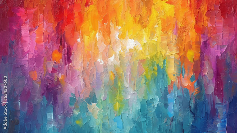 oil paints on canvas multicolored background gradient.