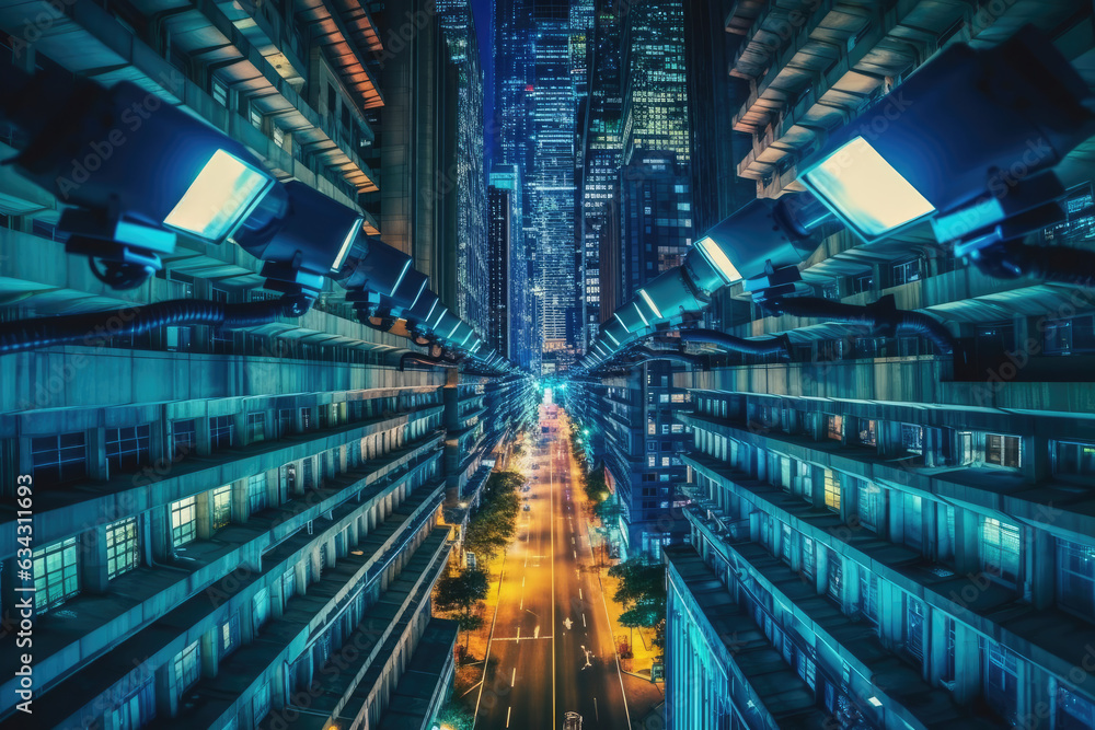 Fototapeta premium Surveillance Camera