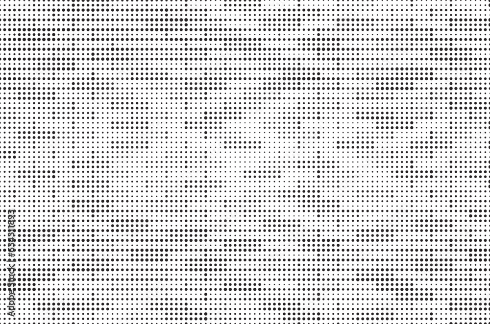 Halftone vector background. Monochrome halftone pattern. Abstract geometric dots background. Pop Art comic gradient black white texture. Design for presentation banner, poster, flyer, business card. Halftone vector background. Monochrome halftone pattern. Abstract geometric dots background. Pop Art comic gradient black white texture. Design for presentation banner, poster, flyer, business card.