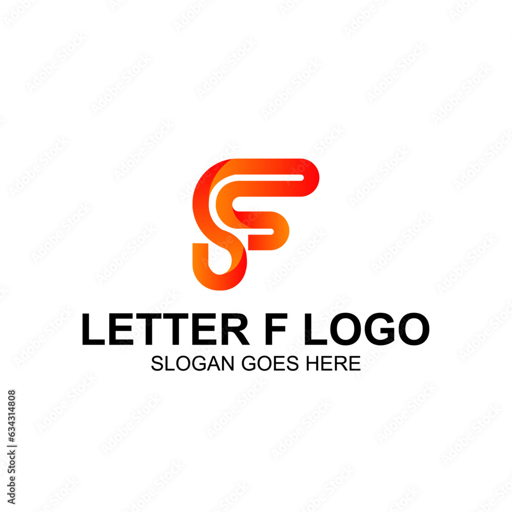 Letter F logo design vector art latter mark logo Letter F logo design vector art latter mark logo