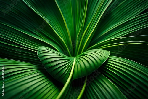 green leaf background © Aansa