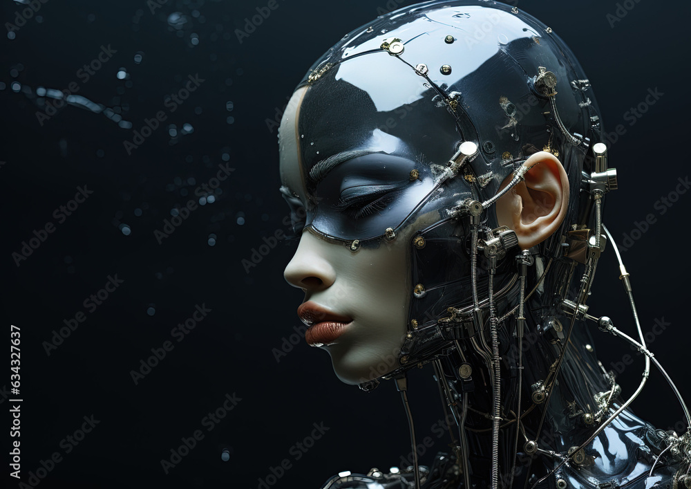 Cybernetic Elegance – Generative AI